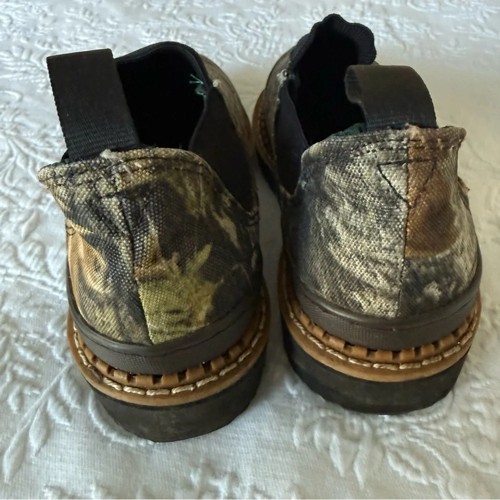 Georgia Giant Boys Camo Romeo Slip-On boot size 6